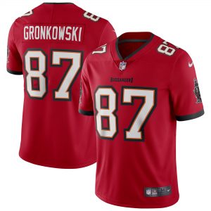 Nike Rob Gronkowski Tampa Bay Buccaneers Red Vapor Limited Jersey