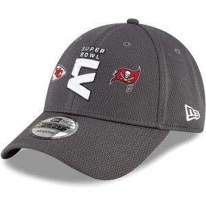 Men’s Kansas City Chiefs vs. Tampa Bay Buccaneers Super Bowl LV Snapback Adjustable Hat