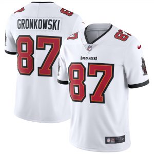 Nike Rob Gronkowski Tampa Bay Buccaneers White Vapor Limited Jersey