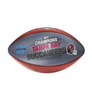 Tampa Bay Buccaneers 2020 NFC Champions Unsigned Wilson Pro Football
