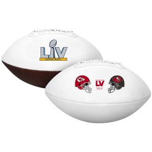 Unsigned Tampa Bay Buccaneers vs. Kansas City Chiefs Rawlings Super Bowl LV Football